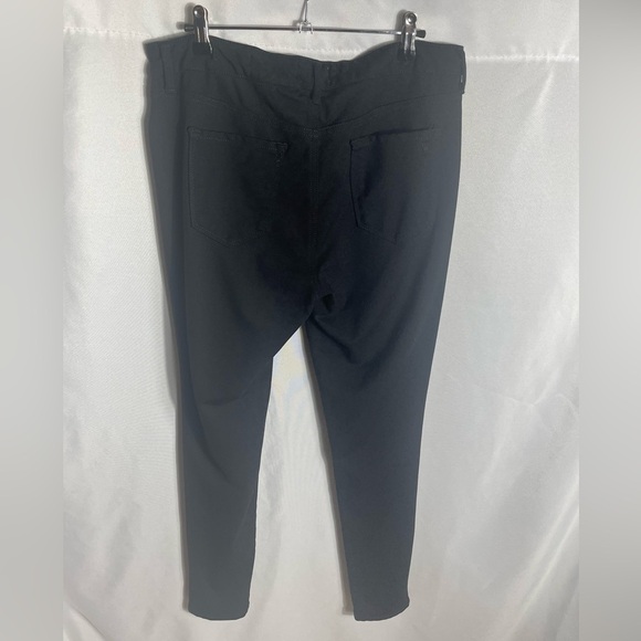 Jessica Simpson Kiss Me Skinny Black Pants 16P Petite Viscose Blend Stretch - Picture 8 of 8